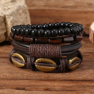 Juego de 5 Relojes de Pulsera de Cuero Marrón para Hombre, Conjunto de Relojes Modernos para Hombre - Product Image 2