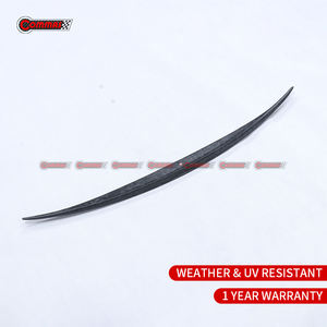 Nouvel arrivage : Kit de spoiler arrière en fibre de carbone sèche pour Rolls Royce Wraith, style MSY, aileron arrière type bec de canard, accessoires pour véhicules - Product Image 6