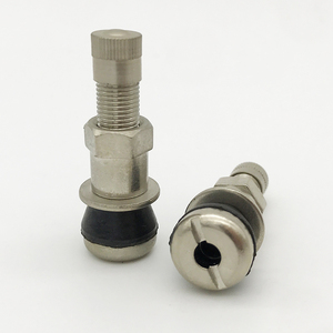 Pièces de roue en stock : Valve sans chambre à air en zinc pour pneu de moto TR416SS - Product Image 1