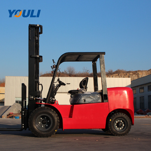 מפעל ישיר מכירה גבוהה קיבולת מעלית 5.0 טון דיזל מלגזה מנוע מלגזה משאית עבור מחסנים - Product Image 5