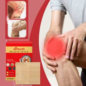 XIMONTH grosir Label pribadi 12 buah pak Arching Bunion bantuan nada nyeri nyeri untuk jari kaki nyeri jari kaki Koyo asam urat - Product Image 3