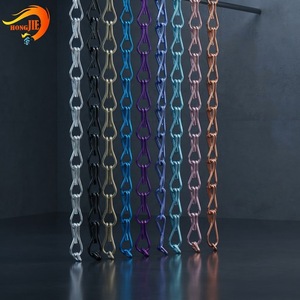 Catena Decorativa <span class=keywords><strong>a</strong></span> Doppio Gancio in <span class=keywords><strong>Rete</strong></span> <span class=keywords><strong>Metallica</strong></span> per Decorazione d'Interni e Facciate Continue - Product Image 3