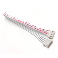 Connecteur femelle-femelle JST XH 2,54 mm avec câble 26AWG rouge et blanc, 2/3/4/5/6/7/8/10/12 broches, fiches double extrémité XH2.54