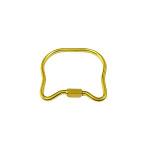 Laiton durable pour porte-clés avec conception de verrouillage à vis stockage pratique petits outils Edc porte-clés Clip crochet laiton vis porte-clés - Product Image 5