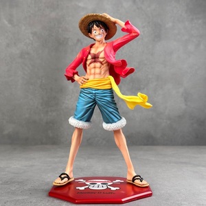 Figurine de bureau <span class=keywords><strong>Luffy</strong></span> <span class=keywords><strong>souriant</strong></span> sur l'île fantôme, modèle d'ornement d'anime ZERO PVC Snapback, vente en gros - Product Image 2