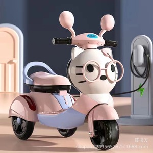 Children's Electric Motorcycle Single Seat With Music Lights Rechargeable Ride On For 2-6 Years Old - Product Image 5