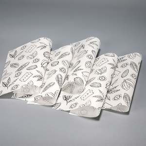 Custom Printed Logo Wrapping Hamburg Sandwich Oil Absorbing <b>Tissue</b> <b>Paper</b> Pe Coated Packaging Food Wrapping <b>Paper</b> - Product Image 4