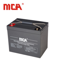 Batterie SLA rechargeable à décharge profonde 12V 70Ah certifiée ROHS pour appareils électroménagers, voiturettes de golf, outils électriques et stockage d'énergie