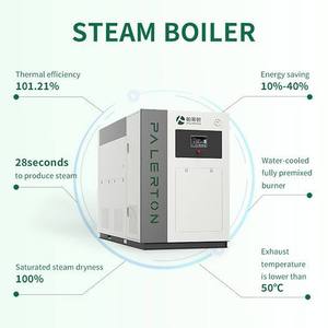 <span class=keywords><strong>Chaudière</strong></span> à vapeur industrielle multi-combustibles (<span class=keywords><strong>gaz</strong></span> naturel, GPL) à tubes d'eau, automatique, 0,3/0,5/1/2/4 tonnes, ultra faible NOx, haute efficacité, certifiée CE - Product Image 2