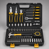 Caja de Herramientas Portátil de Acero al Carbono, Manual, Personalizada ODM OEM, para Almacenamiento de Herramientas de Reparación Automotriz