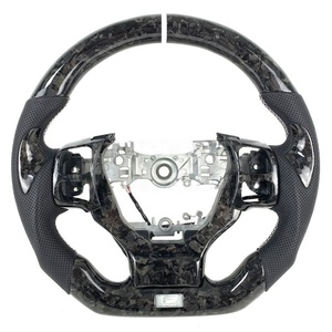 Volante de Fibra de Carbono Real para Automóvil, <span class=keywords><strong>Precio</strong></span> de Fábrica, para Lexus <span class=keywords><strong>NX</strong></span> CT200 <span class=keywords><strong>250</strong></span> 300 RCF RX ES GS, Base Plana, 3 Runner - Product Image 2