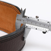 Ceinture de fitness en cuir de vachette pour compression du tronc, musculation, unisexe, pour haltérophilie, soulevé de terre, squat, entraînement sportif, soutien lombaire, ceinture de gym