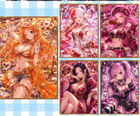 Collection d'anime de personnages féminins en gros en direct avec plusieurs IP, format A5