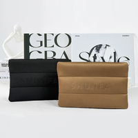 Vente en gros de pochette de maquillage en néoprène souple et matelassée pour cosmétiques, bonbons, soins de beauté, rangement, trousse de toilette de voyage