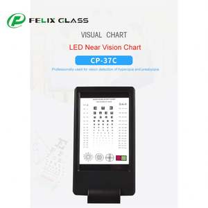 Tabla de Visión de Mano Pequeña, Equipo de Optometría Multifuncional con LED para Presbicia, Tabla de Prueba Visual para Instrumentos Ópticos - Product Image 6