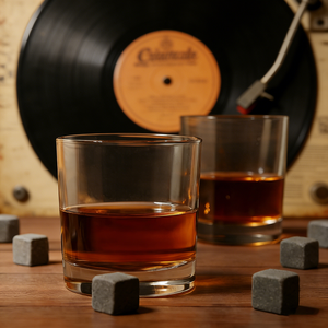 6 Pierres à <span class=keywords><strong>whisky</strong></span> en granit et ensemble de verres à <span class=keywords><strong>whisky</strong></span> – Cadeaux pour hommes, papa, mari, petit ami, cadeau d'anniversaire - Product Image 1