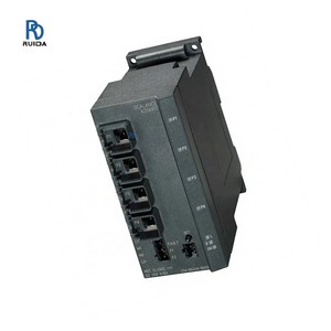 สวิตช์อีเธอร์เน็ตอุตสาหกรรม SCALANCE X204IRT รุ่น 6GK5204-0BA00-2BA3 PLC Profibus 24V ระบบอัตโนมัติโลหะ 6GK5204-0BA00-2BA3 SCALANCE X20 - Product Image 1