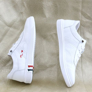 <span class=keywords><strong>Zapatillas</strong></span> Deportivas Casuales <span class=keywords><strong>de</strong></span> Moda para Hombre, <span class=keywords><strong>de</strong></span> Cuero Blanco, para Uso Diario al Aire Libre - Product Image 4