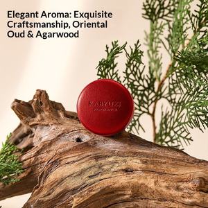 Diffuseur de parfum et désodorisant portable en cuir d'agneau pour voiture de luxe - Évaporation naturelle - Product Image 5