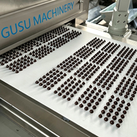 Déposeur automatique de pépites de chocolat GUSU, machine à fabriquer des gouttes de chocolat à haute productivité pour l'industrie alimentaire et la confiserie