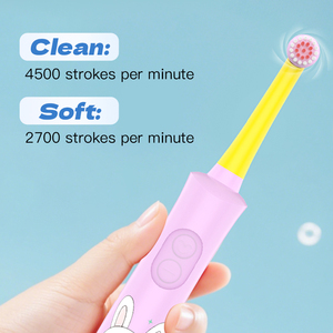Cepillo de Dientes Eléctrico Recargable Premium para Niños con Limpieza Rotativa - Product Image 2