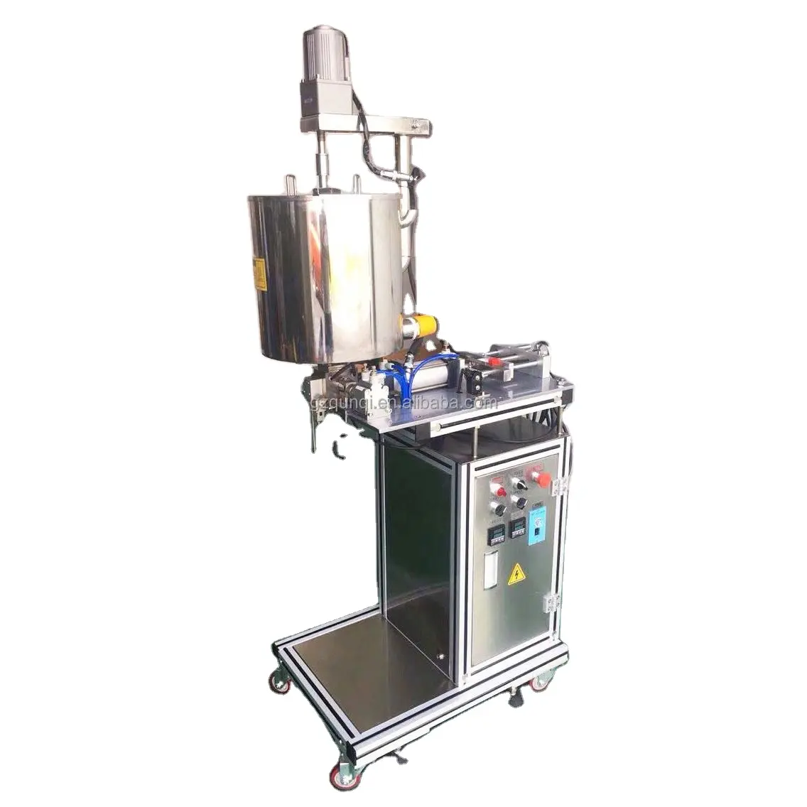 Long Projected Life Of Lipstick Filling Machine Lip Balm Lipstick Heating Filling Machine Automatic Mix And Fill Maker Stirring