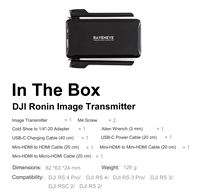 Transmetteur d'images DJI Ronin RS 4 Pro avec vue de caméra en direct et ActiveTrack 3.0 : Transmission directe vers l'application Ronin