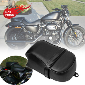 <span class=keywords><strong>Asiento</strong></span> trasero de motocicleta personalizado de diseño clásico, <span class=keywords><strong>asiento</strong></span> trasero para Harley Sportster XL883N XL1200 - Product Image 2