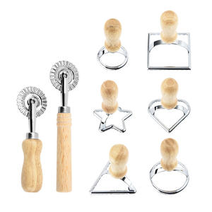 Moule à biscuits de Noël d'origine du fabricant Coupeur de gâteau Couteau à rouleau Ustensiles de cuisson en métal pour la cuisson des vacances - Product Image 3