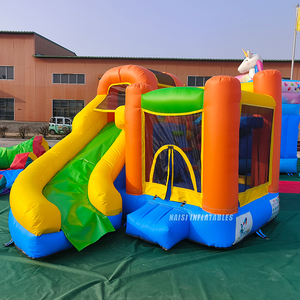 Castillo Inflable Pequeño de Bajo Precio con Tobogán y Zona de Salto, Trampolín Comercial para Interiores, Juguete para Niños Pequeños, Ideal para Cumpleaños - Product Image 5