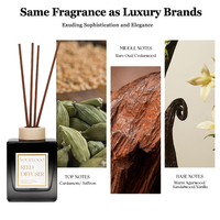 Diffuseur de parfum Mulan personnalisable avec votre logo, Oud Agarwood, longue durée, élimine les odeurs, aromathérapie, 100 ml