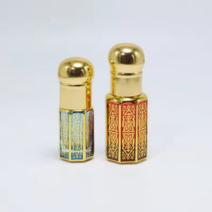 Flacon à bille vide pour huiles essentielles, flacon à bille de parfum haut de gamme, flacon en verre portable pour échantillons de massage et application - Product Image 5