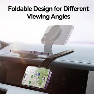 Support magnétique universel pour téléphone <span class=keywords><strong>portable</strong></span>, support de téléphone pliable, clip de montage pour tableau de bord, pour <span class=keywords><strong>iPhone</strong></span> 13 14 15 Pro Max - Product Image 6