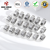 Pendientes Clásicos Plateados en Plata, Resistentes al Deslustre, de Acero Inoxidable con Circonita Cúbica, Impermeables, Tipo Huggie, con Diseño de Gancho y Engaste de Garra