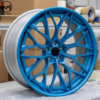 Jantes de voiture personnalisées forgées Maxtera style S200H pour Porsche 911 Cayenne Range Rover Audi BMW M5 M8 X5 Tesla Model S Plaid, jantes en alliage