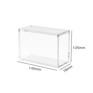 Xách tay hiện đại 3 mét Acrylic hiển thị trường hợp LED ánh sáng có thể gập lại có thể tháo rời đánh bóng bề mặt cho cửa hàng bán lẻ quảng cáo quần áo giá - Product Image 5