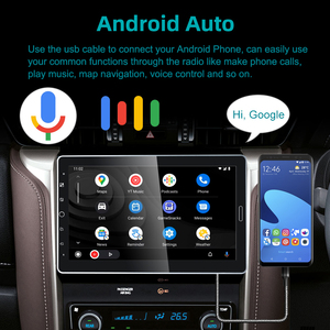 Topsource 1din đài phát thanh xe HD máy ảnh autoradio đa phương tiện Máy nghe nhạc FM USB Màn hình cảm ứng Carplay <span class=keywords><strong>Android</strong></span> Auto MP5 Máy nghe nhạc - Product Image 2