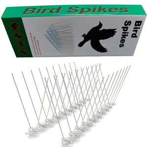 Pointes d'oiseaux non assemblées de 25cm de long 0PP avec 20 épines Protection d'aiguille à l'épreuve des oiseaux pour verger domestique Balcon Eaves - Product Image 5