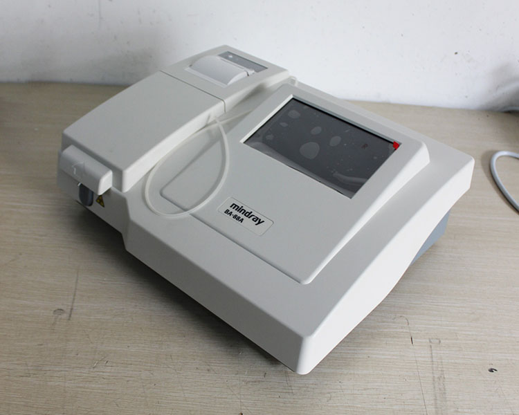 Analizador químico semiautomático Mindray Ba 88A para análisis de hemoglobina en sangre