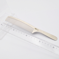 Peigne à longue queue de rat, spécialisé de salon, en acier résistant à l'humidité, personnalisé, fil à cheveux, dents fines, 1 pièce, 2022