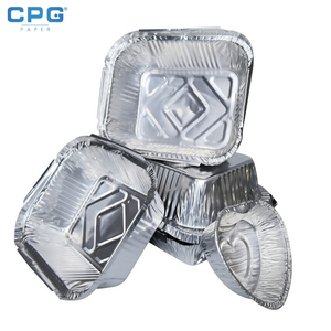 Conteneur en aluminium robuste pour repas d'avion, boulangerie, restauration, vente en gros de contenants alimentaires en aluminium - Product Image 1
