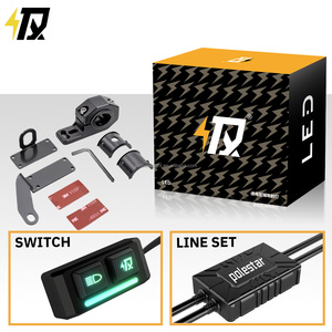 Projecteur LED <span class=keywords><strong>Clignotant</strong></span> Avant 6000K pour Véhicule Électrique et <span class=keywords><strong>Moto</strong></span>, Étanche IP68, 12-16V 60W, Double Alliage d'Aluminium CNC, 1 Lentille, Sécurité Renforcée - Product Image 6