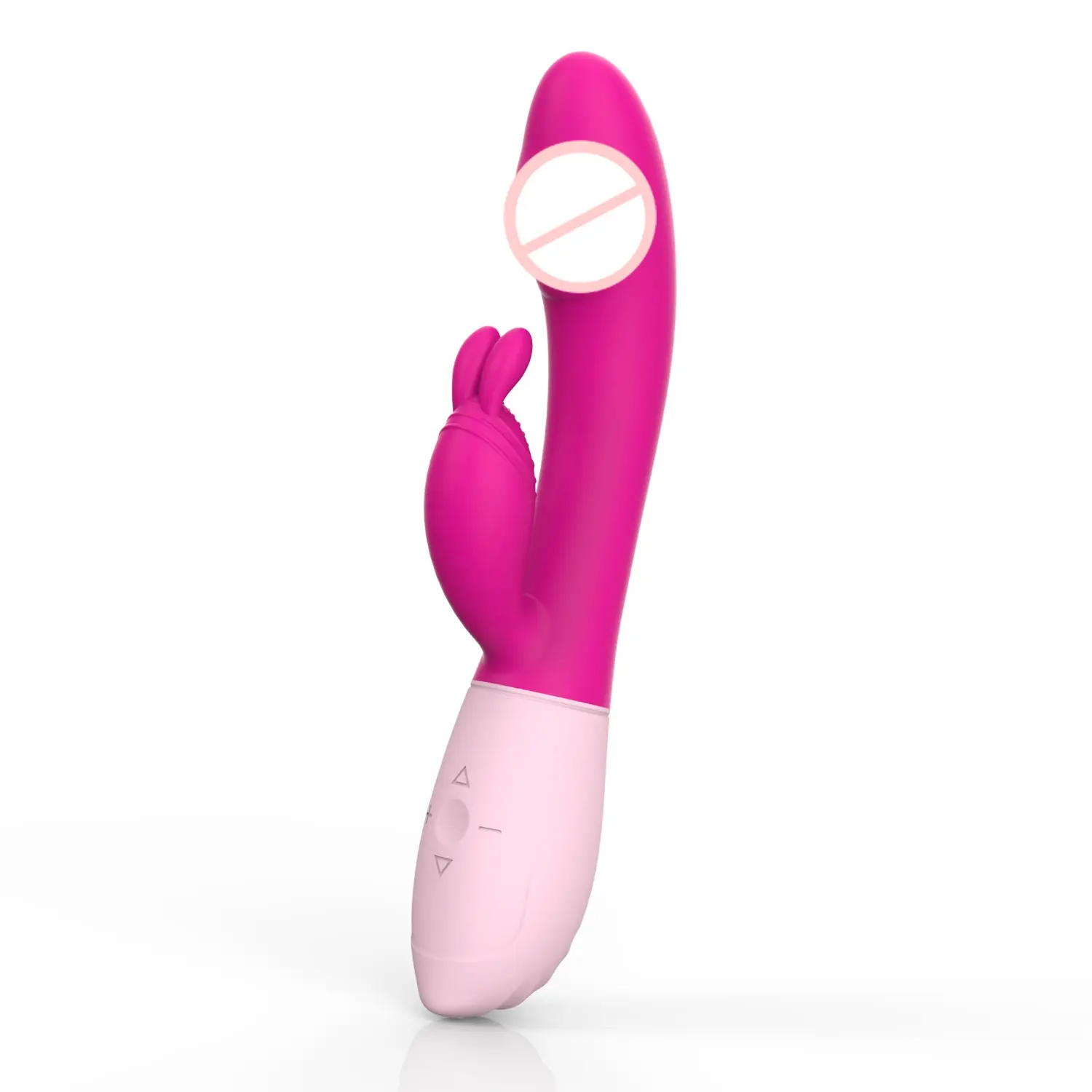 Vibratore adulto del sesso giocattolo ricaricabile e potente silicone del punto di g del vibratore del coniglio per le donne