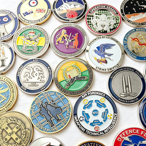 Monete Metalliche Personalizzate 2D 3D, Challenge Coin per Potenziare l'Identità di Squadra, il Morale Aziendale e le Promozioni Eventi - Product Image 1