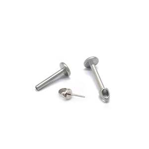 Joyería Corporal de Titanio G23, Remaches de Acero Inoxidable con Cabeza de Bala y Pernos Roscados para Fabricación de Joyería y Diseño Personalizado - Product Image 5