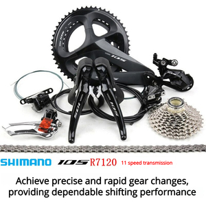 Vélo de route en fibre de carbone T1000 personnalisable à 22 vitesses avec groupe R7120 et roues Wave pour le cyclisme en extérieur WHL-HLD5380 Fibre de carbone - Product Image 6