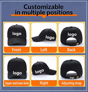 <span class=keywords><strong>Gorras</strong></span> de Béisbol Vintage Personalizadas al por Mayor, Bordadas, 100% Algodón, 6 Paneles, Lisas, para Correr - Product Image 4
