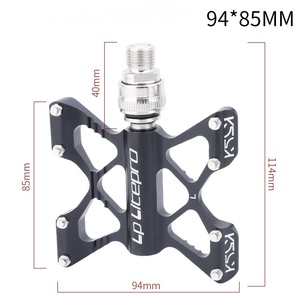 Démontage rapide du vélo pliable à pédales avec pédalier en alliage d'aluminium CNC. - Product Image 6