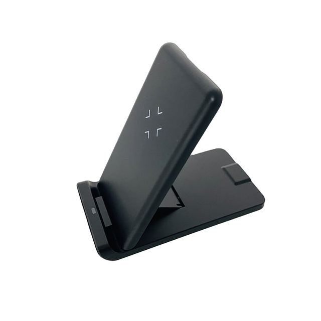 Factory Wholesale Multifunctional Wireless Foldable Mobile Phone Holder Charger for IPhone, AirPods