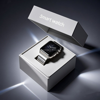 Boîte Cadeau Rigide Magnétique de Luxe Personnalisée pour Hommes – Emballage en Carton pour Montres, Ceintures, Cravates et Portefeuilles – Boîte Personnalisable